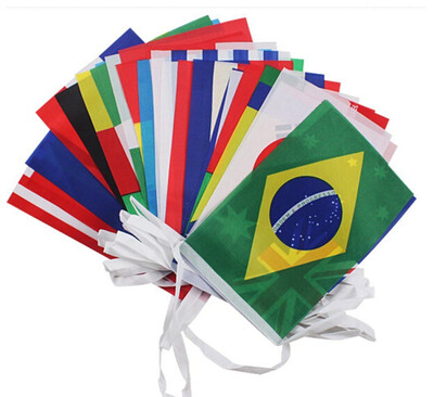2018 World String Flag, Групповой матч 32 Команды Страны Украшение для футбола Баннеры для ресторанов, спортивных баров, ночная игра
2018 World String Flag, Групповой матч 32 Команды Страны Украшение для футбола Баннеры для ресторанов, спортивных баров, ночная игра