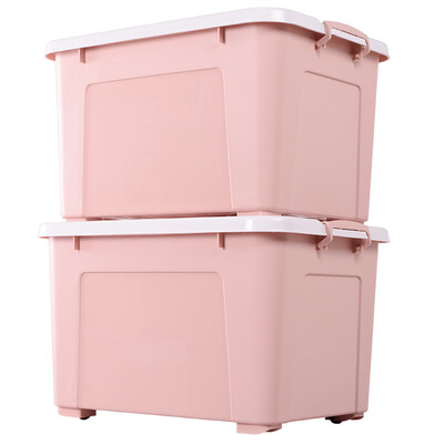 Baicaoyuan plastic storage box storage box cargo sundries storage box tote large belt pulley 90L 2 loaded Nordic powder
Baicaoyuan plastic storage box storage box cargo sundries storage box tote large belt pulley 90L 2 loaded Nordic powder