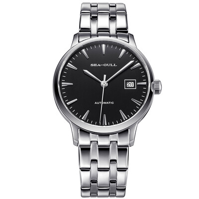Seagull SEAGULL Business & Leisure Series Automatic Mechanical Watch Male Watch Striped Black Steel Strip D816.457
Seagull SEAGULL Business & Leisure Series Automatic Mechanical Watch Male Watch Striped Black Steel Strip D816.457