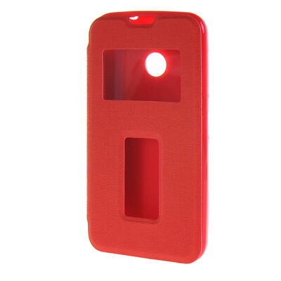 MOONCASE Side Flip Hard board Slim Leather Bracket Window Case Cover for Microsoft Lumia 530 Red
MOONCASE Side Flip Hard board Slim Leather Bracket Window Case Cover for Microsoft Lumia 530 Red