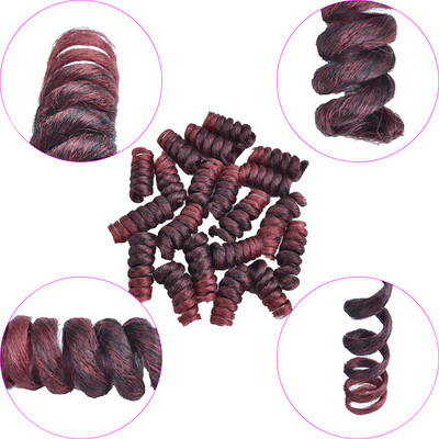 Chorliss 6 Short Curly Crochet Hair Extensions Crochet Braids Ombre Braiding Hair CurlKalon Crochet Hair Synthetic Bug 1B30
Chorliss 6 Short Curly Crochet Hair Extensions Crochet Braids Ombre Braiding Hair CurlKalon Crochet Hair Synthetic Bug 1B30