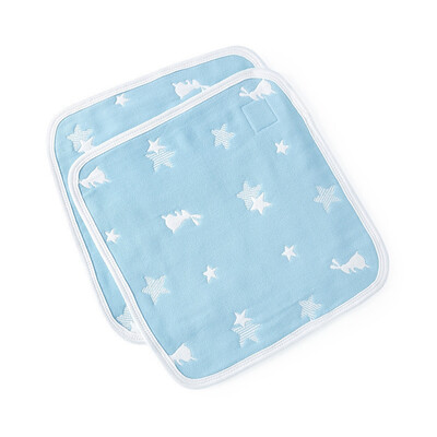 Cotton era handkerchief saliva towel baby 6 layer gauze jacquard handkerchief 2525cm blue star rabbit 2 pieces
Cotton era handkerchief saliva towel baby 6 layer gauze jacquard handkerchief 2525cm blue star rabbit 2 pieces