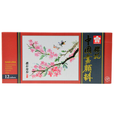 Sakura Sakura Chinese painting pigments twelve color suit XTCW12 12ml support Chinese painting pigments
Sakura Sakura Chinese painting pigments twelve color suit XTCW12 12ml support Chinese painting pigments