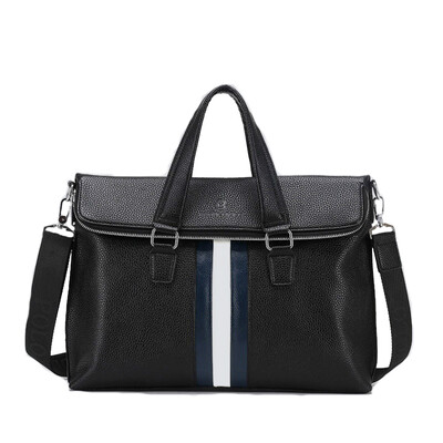 Fashion Mens Leather Business Bag Briefcase Messenger Shoulder Bag Bag B-fdk3328
