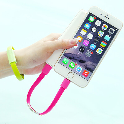 Bracelets Cable iPhone Date USB Charger Mini Cables for iPhone 5/5S/6/6S/6 Plus/iPad Air/Air 2
Bracelets Cable iPhone Date USB Charger Mini Cables for iPhone 5/5S/6/6S/6 Plus/iPad Air/Air 2