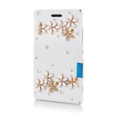 MOONCASE Luxury Flower Crystal Leather Side Flip Wallet Pouch Case Cover for Nokia Lumia 925
MOONCASE Luxury Flower Crystal Leather Side Flip Wallet Pouch Case Cover for Nokia Lumia 925