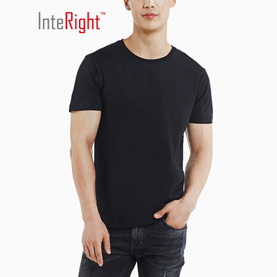 INTERIGHT short-sleeved T-shirt mens summer new round neck wild basic cotton T-shirt white
INTERIGHT short-sleeved T-shirt mens summer new round neck wild basic cotton T-shirt white