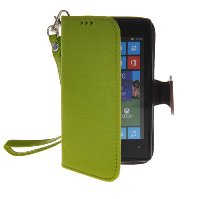 MOONCASE Litch Skin Leather Side Flip Wallet Card Holder Pouch with Kickstand Case Cover for Nokia Lumia 520 Green
MOONCASE Litch Skin Leather Side Flip Wallet Card Holder Pouch with Kickstand Case Cover for Nokia Lumia 520 Green