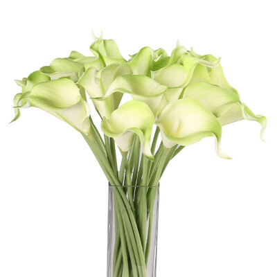 

NicerDicer 5шт Лилия Люкс для свадебного букета головка из латекса реальный Touch главную букетов цветов