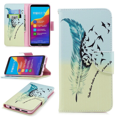 BEFOSPEY Painting PU LeatherSoft TPU Card Slot Stand Wallet Case For Huawei Honor 7C599"2018
BEFOSPEY Painting PU LeatherSoft TPU Card Slot Stand Wallet Case For Huawei Honor 7C599"2018