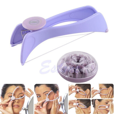 Women Plastic Cotton Facial Hair Remover Spring Threading Epilator Defeatherer Beauty DIY Makeup Tool High Quality Fashion New
Women Plastic Cotton Facial Hair Remover Spring Threading Epilator Defeatherer Beauty DIY Makeup Tool High Quality Fashion New