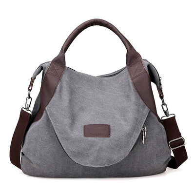 SMOOZA 2018 Large Pocket Casual Tote Womens Handbag Shoulder Crossbody Handbags Canvas Leather Capacity Bags fashion For Women
SMOOZA 2018 Large Pocket Casual Tote Womens Handbag Shoulder Crossbody Handbags Canvas Leather Capacity Bags fashion For Women