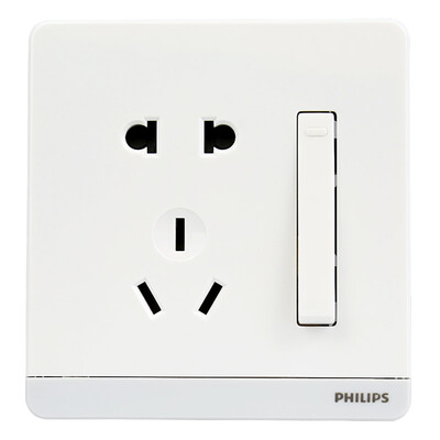 Philips (Филипс) убегающих серия переключатель гнезда 10A розетка пяти отверстий с помощью одного органа управления переключением
Philips (Филипс) убегающих серия переключатель гнезда 10A розетка пяти отверстий с помощью одного органа управления переключением