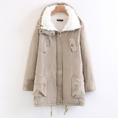 2018 Winter Womens Long Cotton Padded Warm Lamb Cashmere Coat Female Outerwear Parka Ladies Warm Long Jacket
2018 Winter Womens Long Cotton Padded Warm Lamb Cashmere Coat Female Outerwear Parka Ladies Warm Long Jacket
