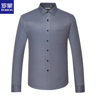 ROMON Long Sleeve Shirt Men 2018 Spring Solid Color Soft Business Casual Urban Men 1DC73901 Pink Long Sleeve 42
ROMON Long Sleeve Shirt Men 2018 Spring Solid Color Soft Business Casual Urban Men 1DC73901 Pink Long Sleeve 42