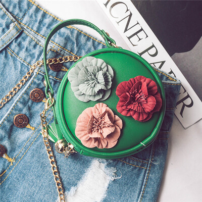 ChildrenS Spring New Small Round Bag Cute Flower Female Bag Purse Simple Shoulder Diagonal Package
ChildrenS Spring New Small Round Bag Cute Flower Female Bag Purse Simple Shoulder Diagonal Package