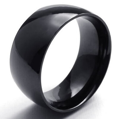 Hpolw Mens Pure black enamel design high polished rings for men 316L Stainless Steel Ring 10mm Comfort Fit Band Black
Hpolw Mens Pure black enamel design high polished rings for men 316L Stainless Steel Ring 10mm Comfort Fit Band Black