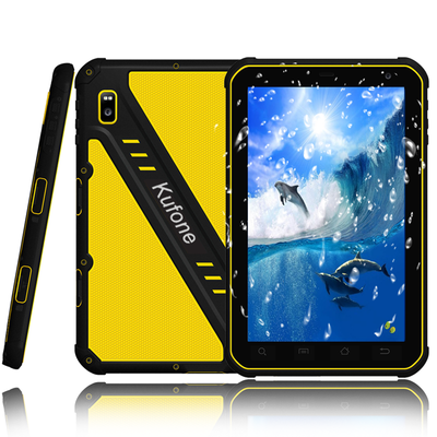 IP68 Kufone P6 Quad Core waterproof Rugged Tablet PC with 8 Inch IPS 8MP 3G/WIFI/Bluetooth/GPS/Android OS smart phone hot sal