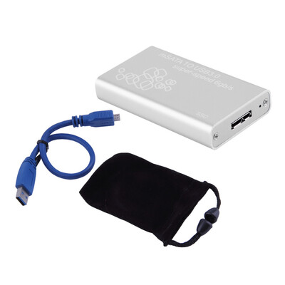 Mini mSATA to USB 3.0 SSD Hard Disk Box External Enclosure Case with Cable Silver&white
Mini mSATA to USB 3.0 SSD Hard Disk Box External Enclosure Case with Cable Silver&white