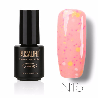 ROSALIND Gel 1S 7ml N01-24 Cheese Series Nail Gel Polish UV LED Glitter Manicure Nail Art Semi Permanent Soak Off gel lacquer
ROSALIND Gel 1S 7ml N01-24 Cheese Series Nail Gel Polish UV LED Glitter Manicure Nail Art Semi Permanent Soak Off gel lacquer