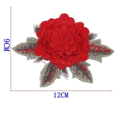 1 Pcs New Brand 3D Patches Big Red Rose Flower Embroidered Patch DIY Iron On Sew On Fabric Repair Clothing For Wedding Patches
1 Pcs New Brand 3D Patches Big Red Rose Flower Embroidered Patch DIY Iron On Sew On Fabric Repair Clothing For Wedding Patches