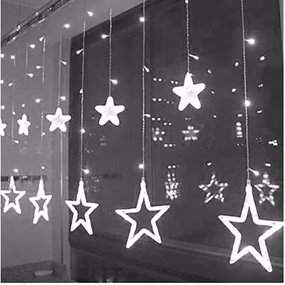 110220V EUUS Led Christmas Star Curtain Lights Indoor Wedding Fairy Lights For Holiday Wedding Party New Year Decoration
110220V EUUS Led Christmas Star Curtain Lights Indoor Wedding Fairy Lights For Holiday Wedding Party New Year Decoration