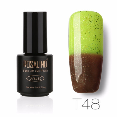 ROSALIND Gel 1S 7ML Changing Temperature Nail Polish UV LED Glitter Manicure Nail Art Semi Permanent Soak Off Gel Lacquer
ROSALIND Gel 1S 7ML Changing Temperature Nail Polish UV LED Glitter Manicure Nail Art Semi Permanent Soak Off Gel Lacquer