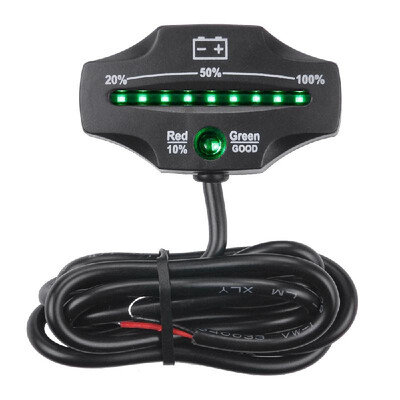 Car Accessories 12V 24V LED Lead Acid Storage Battery Indicator Gauge Battery Level Monitor for Golf Carts Marine Motorcycle Truck
Car Accessories 12V 24V LED Lead Acid Storage Battery Indicator Gauge Battery Level Monitor for Golf Carts Marine Motorcycle Truck
