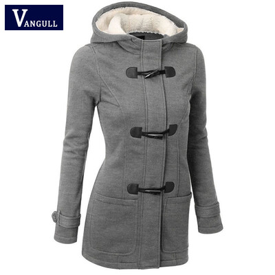 Winter Coat Women 2015 New Fashion Women Wool Blends Slim Hooded Collar Zipper Horn Button Long Coats Outerwear special button
Winter Coat Women 2015 New Fashion Women Wool Blends Slim Hooded Collar Zipper Horn Button Long Coats Outerwear special button