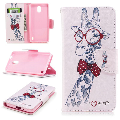 BEFOSPEY Painting PU LeatherSoft TPU Card Slot Stand Wallet Case For Nokia 250"2017
BEFOSPEY Painting PU LeatherSoft TPU Card Slot Stand Wallet Case For Nokia 250"2017