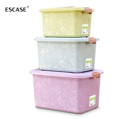ESCASE Car Storage Organizer Car Storage Box Car Household Toolbox Thicken Large Medium&Small Seal Three-piece Plastic Portable Portable Total 50L Happiness Edition iXPlus 
ESCASE Car Storage Organizer Car Storage Box Car Household Toolbox Thicken Large Medium&Small Seal Three-piece Plastic Portable Portable Total 50L Happiness Edition iXPlus