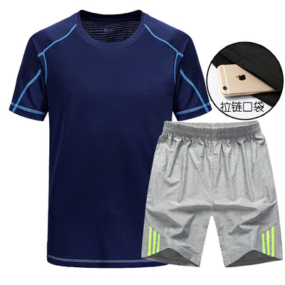 Sports suit men&39s summer short sleeve fitness suit men&39s sports T-shirt fitness suit breathable quick dry men&39s running suit
Sports suit men&39s summer short sleeve fitness suit men&39s sports T-shirt fitness suit breathable quick dry men&39s running suit