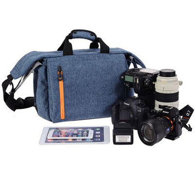 Jenova 51112 Camera Bag Shoulder Diagonal Photography Bag Professional Digital SLR Fashion Briefcase Blue
Jenova 51112 Camera Bag Shoulder Diagonal Photography Bag Professional Digital SLR Fashion Briefcase Blue
