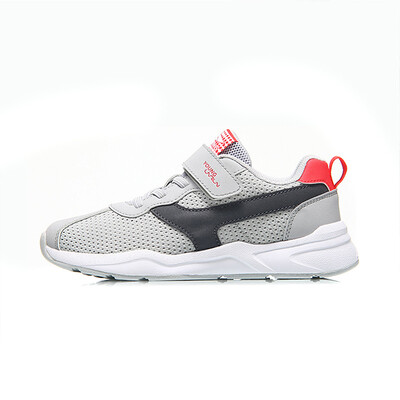 Li Ning childrens shoes for men&women childrens breathable non-slip soft midsole Velcro running shoes YKFN042-2 microcrystalline gray glacier gray 34
Li Ning childrens shoes for men&women childrens breathable non-slip soft midsole Velcro running shoes YKFN042-2 microcrystalline gray glacier gray 34
