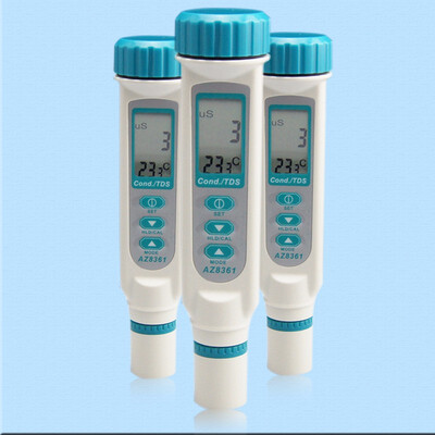 AZ8361 Portable Conductivity Tester Meter TDS Conductivity Detector Monitor Analyzer
AZ8361 Portable Conductivity Tester Meter TDS Conductivity Detector Monitor Analyzer