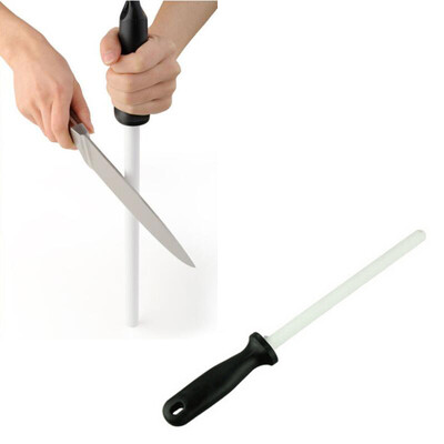 High Quality stainless steel Chef knife sharpener with handle Sharpening Rod for Chefs Steel Knives Kitchen Assistant Helper
High Quality stainless steel Chef knife sharpener with handle Sharpening Rod for Chefs Steel Knives Kitchen Assistant Helper