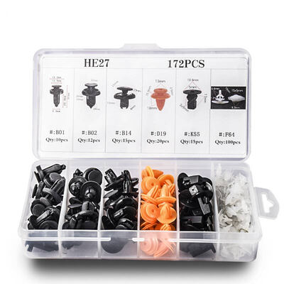 CNIKESIN HE27 172PCS Mixed Car Fastener Auto Door Plank Fender Bumper Nylon Rivets Retainer Clips for Honda 91503-SZ3-003
CNIKESIN HE27 172PCS Mixed Car Fastener Auto Door Plank Fender Bumper Nylon Rivets Retainer Clips for Honda 91503-SZ3-003