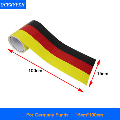15cm100cm German France Italy Flag 3 Colors Stripe Decal Bumper Car Body Stickers Auto Accessories
15cm100cm German France Italy Flag 3 Colors Stripe Decal Bumper Car Body Stickers Auto Accessories