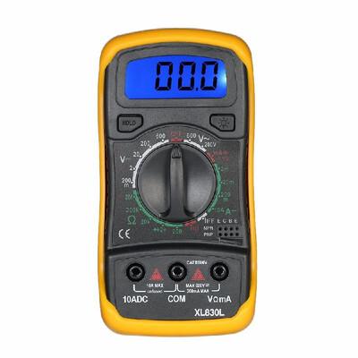 XL830L Mini Portable Data Hold Backlight Digital Multimeter with Test Lead Analysis Instruments
XL830L Mini Portable Data Hold Backlight Digital Multimeter with Test Lead Analysis Instruments