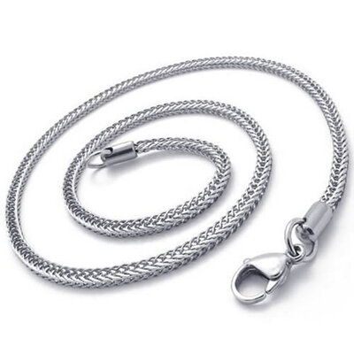 Hpolw Jewelry Mens Womens Stainless Steel Casting Sterling Silver Twisted singapore chain Hollow out lobster-claw-clasps Necklace link Chain with 18-32" inch, 2.2mm
Hpolw Jewelry Mens Womens Stainless Steel Casting Sterling Silver Twisted singapore chain Hollow out lobster-claw-clasps Necklace link Chain with 18-32" inch, 2.2mm