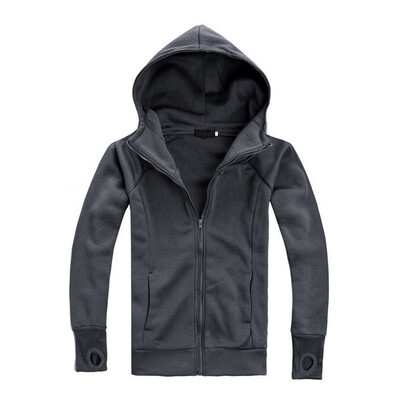 Men Fashion Coat Jacket Long Sleeve Hoodies slim fit Sweater zipper Outwear