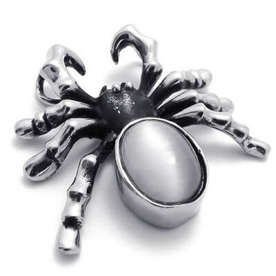 Hpolw Jewelry Vintage Stainless Steel Casting Black&Silver Spider Pendant Biker Mens Necklace,18-26 inch Chain,Christmas present
Hpolw Jewelry Vintage Stainless Steel Casting Black&Silver Spider Pendant Biker Mens Necklace,18-26 inch Chain,Christmas present