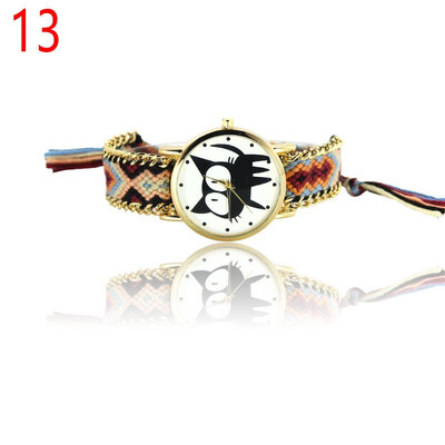 Fashion Women Watches Montre Femme Reloj Mujer Figure Digit Pattern National Weave Gold Bracelet watch Quartz Clock Relogio
Fashion Women Watches Montre Femme Reloj Mujer Figure Digit Pattern National Weave Gold Bracelet watch Quartz Clock Relogio