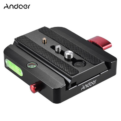 Andoer Rapid Connect Adapter with Quick Release Sliding Plate for Manfrotto Tripod 577 Replacement 
Andoer Rapid Connect Adapter with Quick Release Sliding Plate for Manfrotto Tripod 577 Replacement
