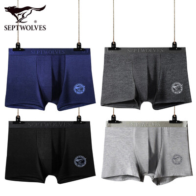 Jingdong Supermarket seven wolves mens underwear boxers blue fine Mingliang solid color boxer breathable&quick-drying 4 loaded 3XL 96196
Jingdong Supermarket seven wolves mens underwear boxers blue fine Mingliang solid color boxer breathable&quick-drying 4 loaded 3XL 96196