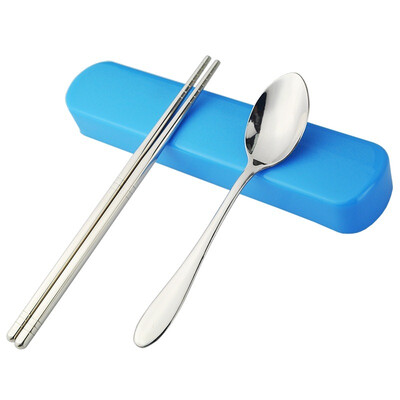 【Jingdong Supermarket】 Baige BAYCO portable stainless steel chopsticks spoon tableware set BX4916-B forest green
【Jingdong Supermarket】 Baige BAYCO portable stainless steel chopsticks spoon tableware set BX4916-B forest green