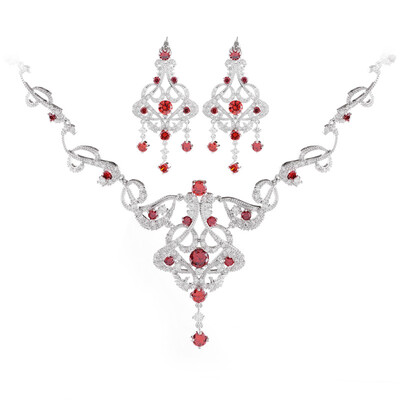 Aiyaya High Quality Cubic Zircon Round Crystal Heart Fashion Jewelry Earrings And Necklace Sets For Wedding
Aiyaya High Quality Cubic Zircon Round Crystal Heart Fashion Jewelry Earrings And Necklace Sets For Wedding