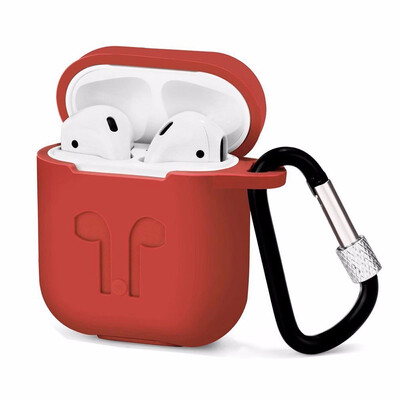 AirPods Case with Strap Protective Silicone Cover with Carabiner Charging Case for Apple Airpods Accessories
AirPods Case with Strap Protective Silicone Cover with Carabiner Charging Case for Apple Airpods Accessories