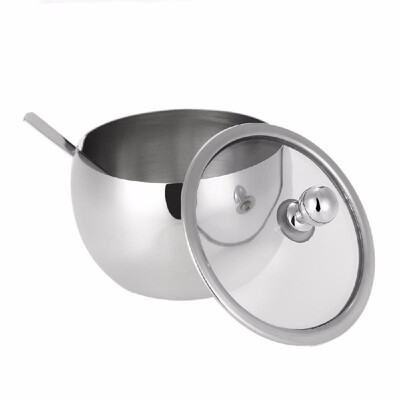 High-end Durable Stainless Steel Sugar Bowl with Lid&Sugar Spoon Versatile Seasoning Container
High-end Durable Stainless Steel Sugar Bowl with Lid&Sugar Spoon Versatile Seasoning Container