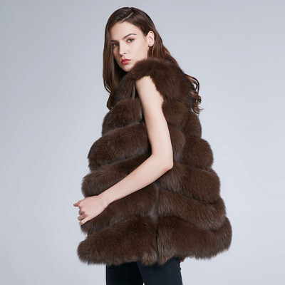 Womens Winter natural Fox Fur jackets female fur coat Real fur vest Warm Discount 2018 New warm H6X-65C
Womens Winter natural Fox Fur jackets female fur coat Real fur vest Warm Discount 2018 New warm H6X-65C
